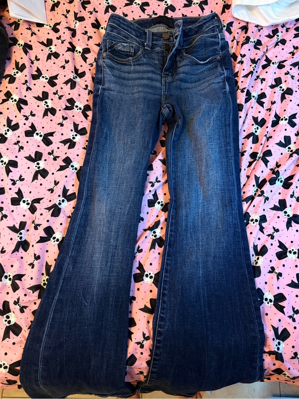 Women’s Dark Blue flare Jeans